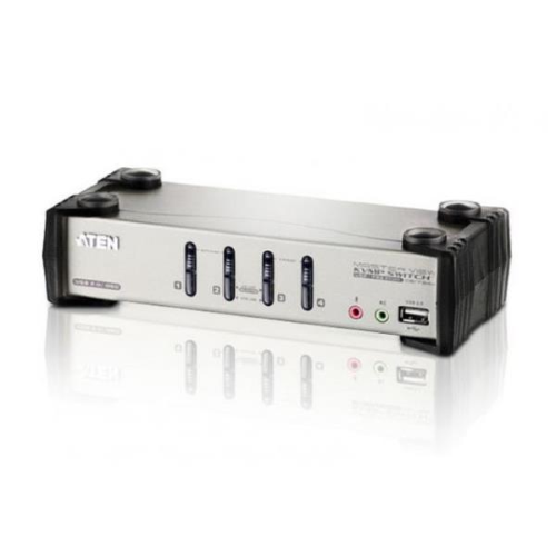 ATEN CubiQ CS1762A - Switch KVM / audio - 2 x KVM / audio - 1 utente locale - desktop